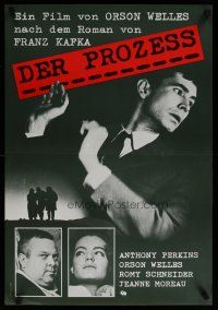 5e027 TRIAL Swiss R80s Orson Welles' Le proces, Anthony Perkins, Romy Schneider!