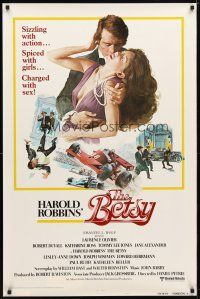 5f098 BETSY style B int'l 1sh '77 completely different artwork, F1 racer, fights & more!