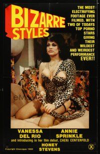 5f105 BIZARRE STYLES video poster R84 Vanessa Del Rio in sexy leopard outfit!