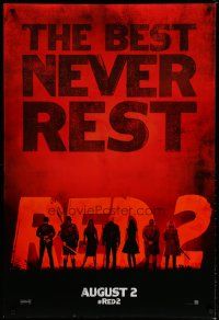 5f639 RED 2 teaser DS 1sh '13 John Malkovich, Mary-Louise Parker, Catherine-Zeta Jones!