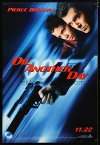 5f251 DIE ANOTHER DAY teaser DS 1sh '02 Pierce Brosnan as James Bond & Halle Berry as Jinx!
