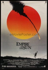 5f274 EMPIRE OF THE SUN 1sh '87 Stephen Spielberg, John Malkovich, first Christian Bale!
