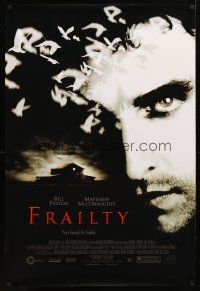 5f308 FRAILTY 1sh '01 creepiest image of Matthew McConaghey, no soul is safe!