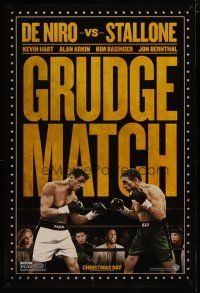 5f354 GRUDGE MATCH teaser DS 1sh '13 Robert De Niro & Sylvester Stallone in boxing ring!