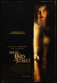5f388 HOUSE AT THE END OF THE STREET advance DS 1sh '12 cool image of Jennifer Lawrence!