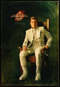 5f397 HUNGER GAMES: CATCHING FIRE teaser DS 1sh '13 cool portrait of Josh Hutcherson as Peeta!