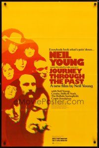 5f433 JOURNEY THROUGH THE PAST New Line 1sh '73 Neil Young, everybody look what's goin' down