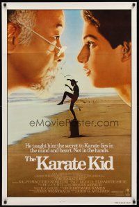 5f442 KARATE KID int'l 1sh '84 Pat Morita, Ralph Macchio, teen martial arts classic!