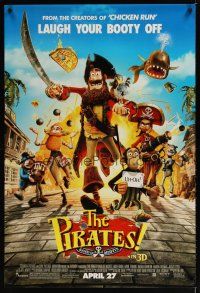 5f609 PIRATES! BAND OF MISFITS advance DS 1sh '12 wacky artwork, laugh your booy off!