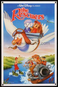 5f642 RESCUERS int'l 1sh R89 Disney mouse mystery adventure cartoon from depths of Devil's Bayou!