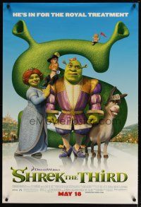 5f692 SHREK THE THIRD advance DS 1sh '07 different cartoon image of top characters