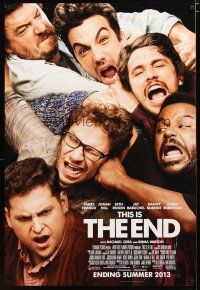 5f757 THIS IS THE END Summer advance DS 1sh '13 James Franco, Jonah Hill, Seth Rogen, Danny McBride