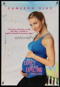 5f815 WHAT TO EXPECT WHEN YOU'RE EXPECTING teaser DS 1sh '12 Cameron Diaz, knocked up!