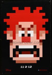 5f838 WRECK-IT RALPH advance DS 1sh '12 cool Disney animated video game movie, great image!