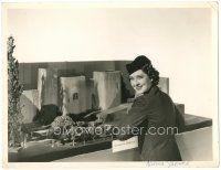 5g052 NORMA SHEARER deluxe 10x13 still '36 with model of Capulet's Garden from Romeo & Juliet!