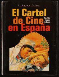 5g281 EL CARTEL DE CINE EN ESPANA Spanish hardcover book '96 full-color poster art from Spain!