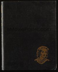 5g286 FILMS OF CAROLE LOMBARD hardcover book '72 an illustrated biography of the beautiful star!