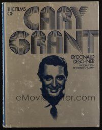 5g287 FILMS OF CARY GRANT hardcover book '73 an illustrated biography of the handsome leading man!