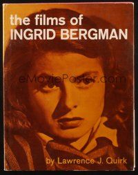 5g294 FILMS OF INGRID BERGMAN Citadel hardcover book '70 illustrated bio of the famous actress!