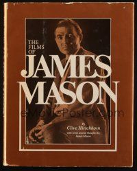 5g296 FILMS OF JAMES MASON U.S. hardcover book '77 with second thoughts by the actor himself!