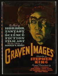 5g310 GRAVEN IMAGES hardcover book '92 the best of horror, fantasy & sci-fi film art!