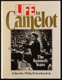 5g323 LIFE IN CAMELOT hardcover book '88 The Kennedy Years, filled with many great JFK photos!