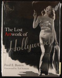 5g324 LOST ARTWORK OF HOLLYWOOD hardcover book '96 classic images from the Golden Age!