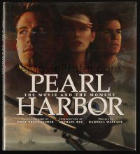 5g331 PEARL HARBOR: THE MOVIE & THE MOMENT hardcover book '01 great images from the film!