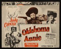 5g798 OKLAHOMA ANNIE pressbook '51 great images of Judy Canova, Queen of the Cowgirls!