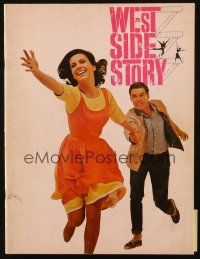 5g433 WEST SIDE STORY souvenir program book '61 Academy Award winning classic musical!