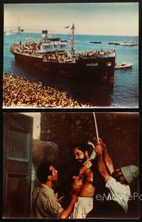 5g078 EXODUS 8 color 11x14 stills '61 Otto Preminger story of Israel's independence, Paul Newman!