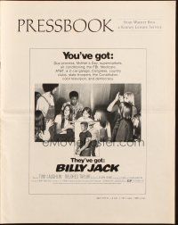 5g538 BILLY JACK pressbook '71 Tom Laughlin, Delores Taylor, most unusual boxoffice success ever!