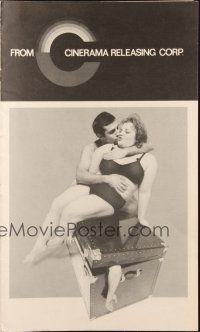 5g664 HONEYMOON KILLERS pressbook '69 classic anti-romantic image of Shirley Stoler & Tony Lo Bianco