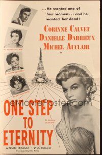 5g810 ONE STEP TO ETERNITY pressbook '55 Bonnes a tuer, Corinne Calvet, Danielle Darrieux