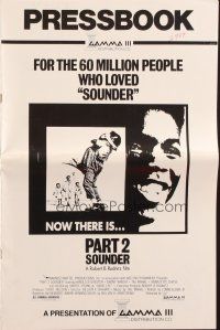 5g908 SOUNDER 2 pressbook '76 Teddy Airhart, African-American sharecropping sequel!