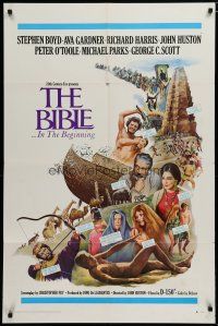 5h093 BIBLE 1sh '67 La Bibbia, John Huston as Noah, Stephen Boyd as Nimrod, Ava Gardner as Sarah