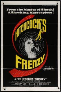 5h334 FRENZY 1sh '72 written by Anthony Shaffer, Alfred Hitchcock's shocking masterpiece!