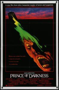5h699 PRINCE OF DARKNESS 1sh '87 John Carpenter, it is evil and it is real, cool horror image!
