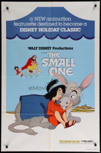 5h805 SMALL ONE 1sh '78 Walt Disney, Don Bluth, animated donkey cartoon!