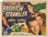 5j057 BRIGHTON STRANGLER TC '44 crazed killer John Loder & scared June Duprez!