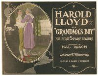 5j118 GRANDMA'S BOY TC '22 Harold Lloyd has his own idea on How to Raise a Grandma!