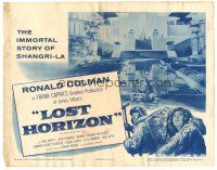 5j637 LOST HORIZON LC R56 Frank Capra's greatest production starring Ronald Colman!
