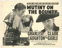 5j192 MUTINY ON THE BOUNTY TC R51 Clark Gable, Charles Laughton, sexy Movita!