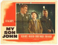 5j696 MY SON JOHN LC #4 '52 Communist Robert Walker, Helen Hayes, directed by Leo McCarey!