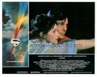 5j885 SUPERMAN LC '78 Christopher Reeve takes Margot Kidder flying for the first time!