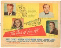 5j287 TIME OF YOUR LIFE TC '47 James & Jeanne Cagney, Bendix, from William Saroyan's play!