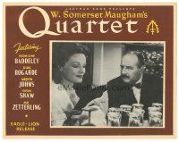 5j755 QUARTET Canadian LC '49 based on stories by Somerset Maugham, Cecil Parker & Linden Travers!