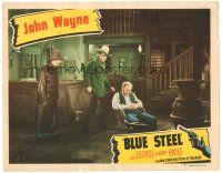 5j394 BLUE STEEL LC #7 R40s John Wayne & Gabby Hayes sneak up on George Cleveland sleeping in chair!