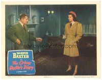 5j439 CRIME DOCTOR'S DIARY LC #5 '49 detective Warner Baxter, bullet-hot murder brewed by love!