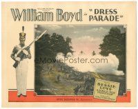 5j460 DRESS PARADE LC '27 great border art of boxing champ William Boyd turned West Point cadet!